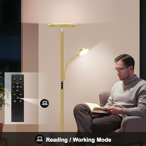 Floor Lamp 42W (Gold)