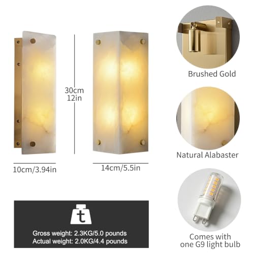 Alabaster Wall Sconces