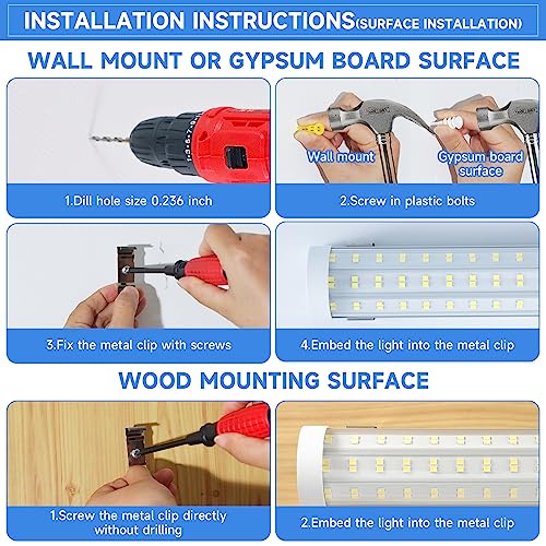 8FT U Shape 125W Integrated LED Tube Light (8FT-125W-8)