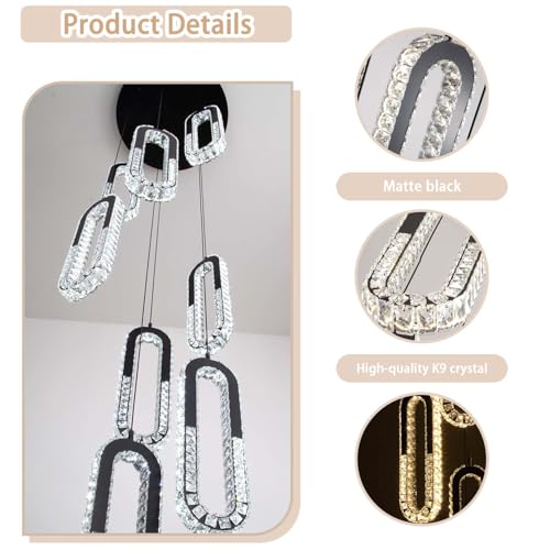 Modern Pendant Lighting 1 (Black / 1 Ring)