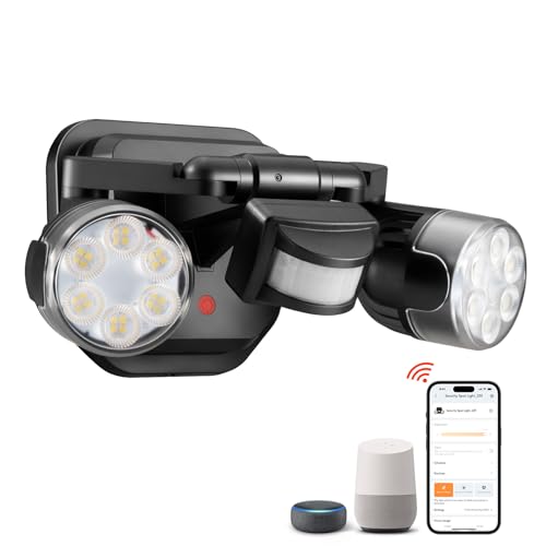 2 Heads Outdoor Motion Sensor Light