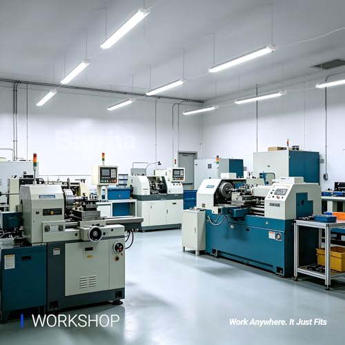 BS84 LED Shop Lights 4FT for Workshop (6500K / White-84W-4 Packs)