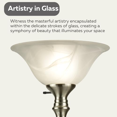 Floor Lamp 72 (Brushed Nickel)