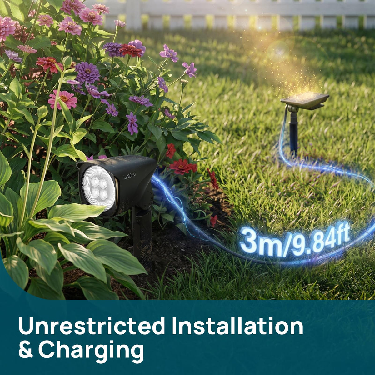 Smart Solar Spotlights SL6C (8 pack)