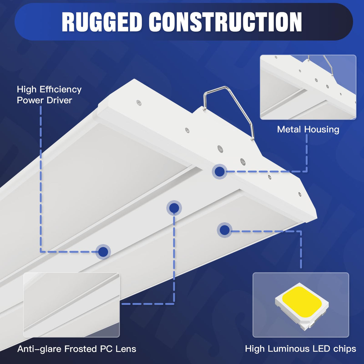 300W LED Linear High Bay Light
