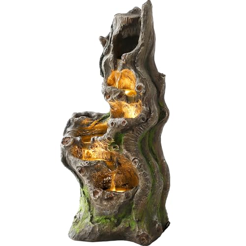 40" H Water Fountains Outdoor