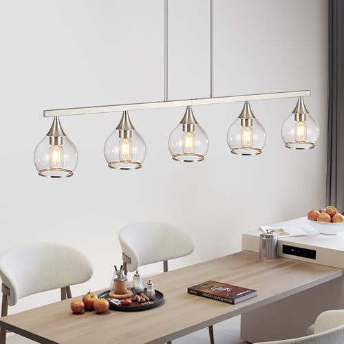 Island Light for Kitchen (Brushed Nickel / 5-Light)