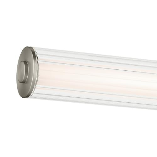 Laurene LED Bath Bar Light (Fluted Glass / 26.5 inch / Brushed Nickel)