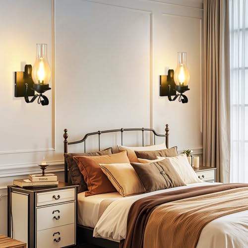 Rustic Wall Sconces (2 Pack)