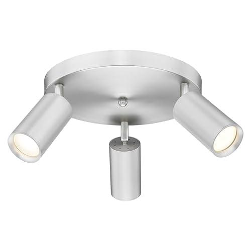 3 Light Track Lighting Kit (Kaleidoscope, Brushed Nickel / 16.1", 3-light)