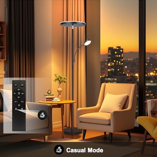 Floor Lamp 42W (Black)