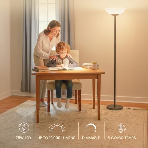Modern Floor Superlamp 10000 Lumen (White)