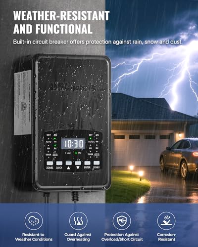 500W Low Voltage Landscape Transformer