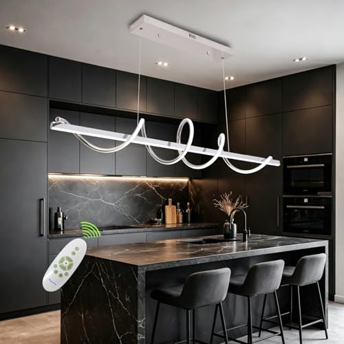 Electroplated Chrome Twisted Shape Color Changing Dimmable LED Pendant Chandelier (Electroplated Chrome / 39.37in)