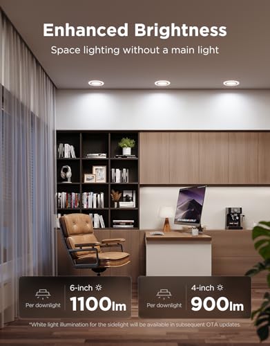 Smart Recessed Lighting 6 Inch (6 Inch)