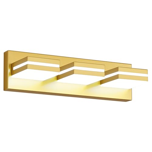 Modern LED Small Black Acrylic Bathroom Lights Fixtures 3