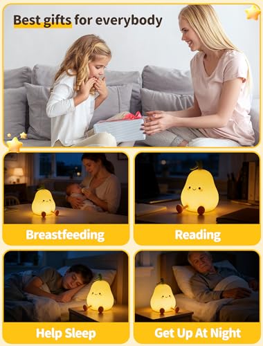 Pear Night Light for Kids (Pear)