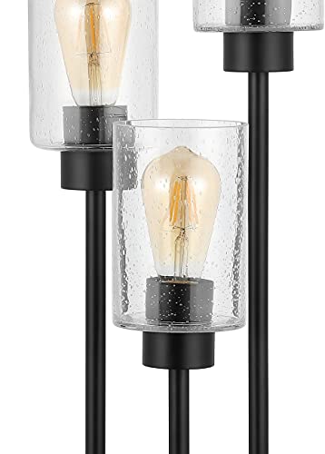 Axel 3 Light Candlestick Accent Table Lamp 20.5" (Black / 20.5")