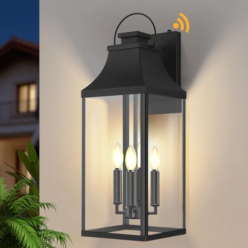 25 Inch Dusk to Dawn Outdoor Wall Sconce (Dusk to Dawn / 25 Inch)