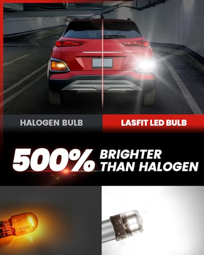 L2 1156 LED Bulb Reverse Backup Light Daytime Running BA15S 7506 (White / 1156)