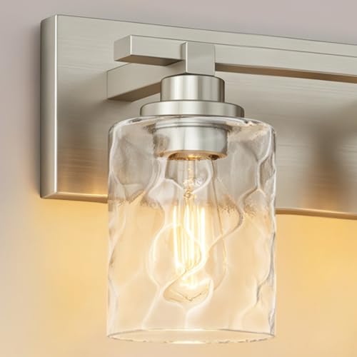 Modern Bathroom Lighting Fixtures Over Mirror