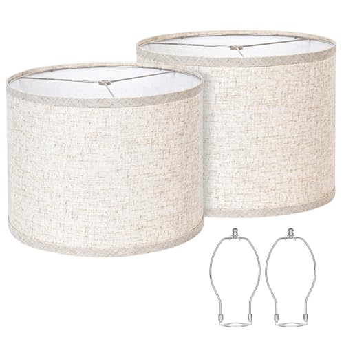 Drum Lamp Shades Set of 2