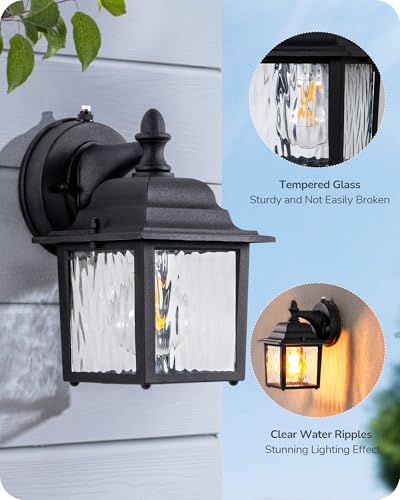 2 Pack Outdoor Wall Lights