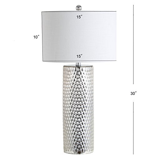 Isabella Table Lamp Studded Glass 30"