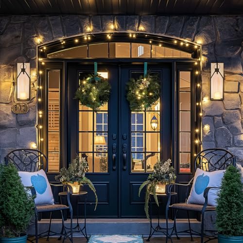 Candle Sconces Wall Decor (Washwhite)
