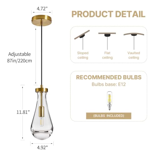Raindrop Pendant Light