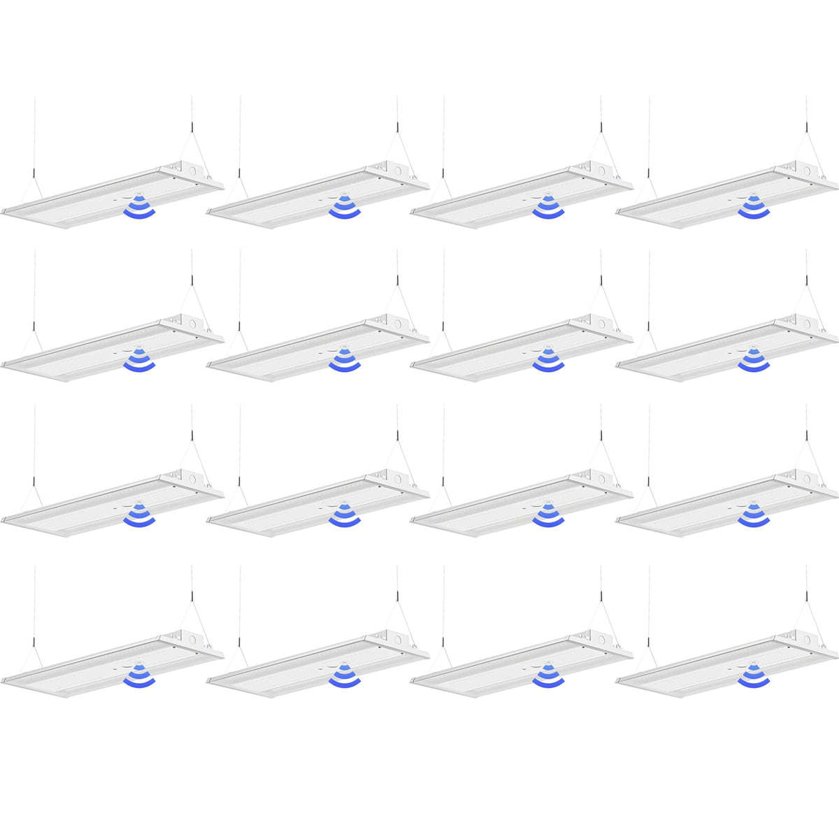 Linear High Bay LED Shop Lights (5000K/300W 16Pack / 300W)