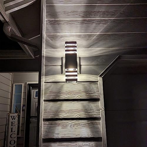 6 Pack Up and Down Wall Lights (3-tier 15.8 Inches)