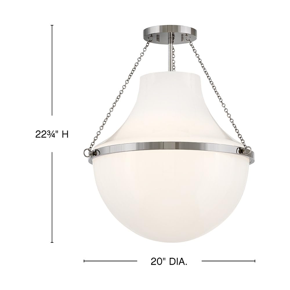 Collins 20" Wide Medium Semi (Polished Nickel / 20")
