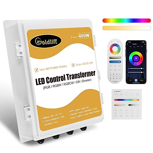 C1 400W LED Control Transformer Box for RGBW RGBCCT 5in1 Pool Ligh