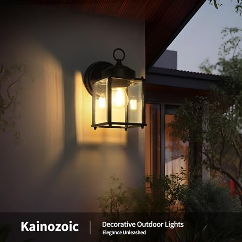 Outdoor Wall Light Fixtures Waterproof Porch Lights Anti (Basic Functions / 2 Pack)