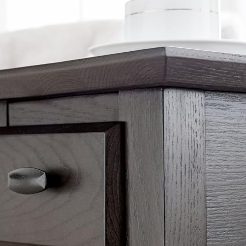 Teegan End Table (Smoke Gray)