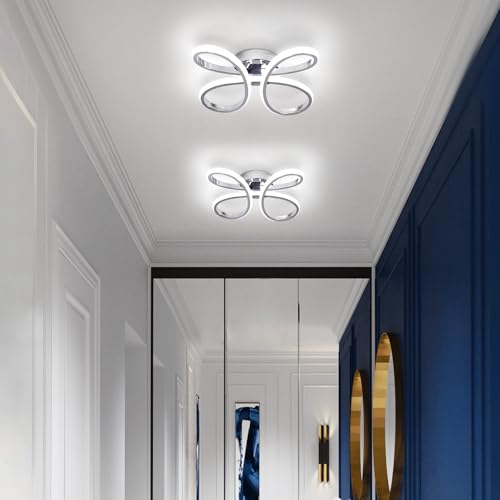Modern LED Ceiling Light (Chrome / 1 Pack)
