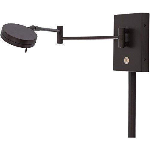 P4308 647 George's Reading Room LED Swing Arm Wall Lamp (Copper Bronze Patina)