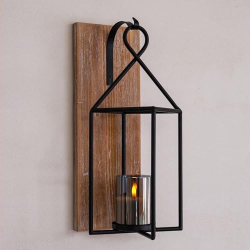 Wall Candle Sconces Set of 2 (Gray)