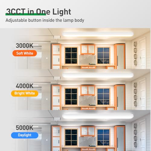 SL240WT 5CCT LED Shop Lights for Workshop 4FT