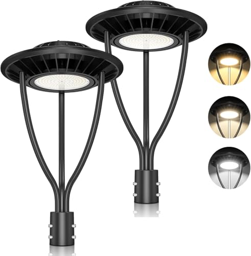 LED Post Top Lights with Photocell