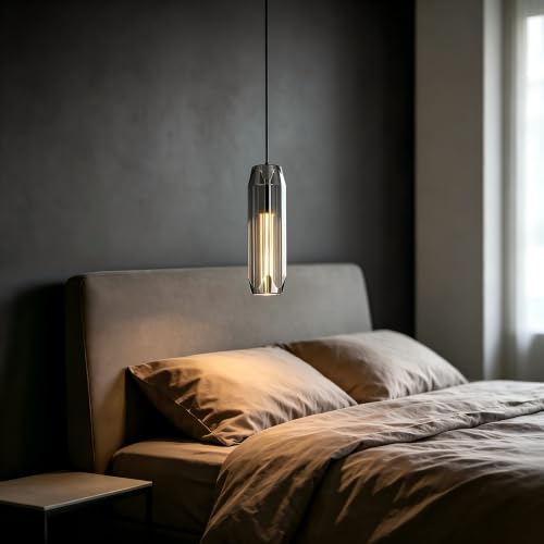 Modern Pendant Light Fixture (small-smoke gray)
