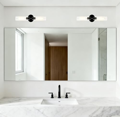 Matte Black Wall Sconces Set of 2 (Matte Black)