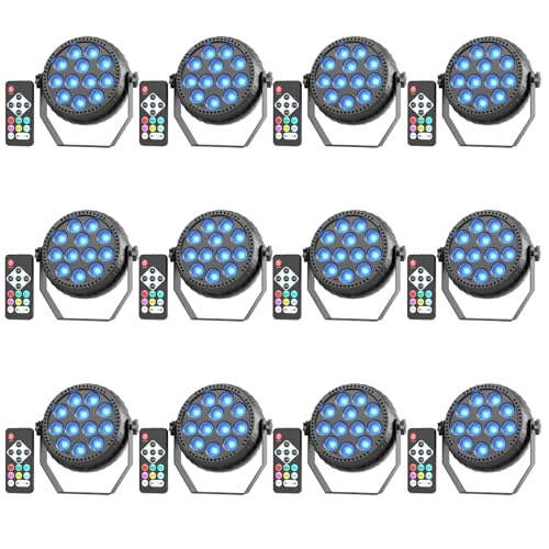 Rechargeable Mini Par Lights (12 Pack)