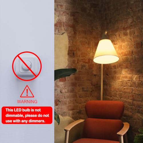 4W Filament 2700K Warm Lights (Golden Pumpkin Warm White(non-dimmable))