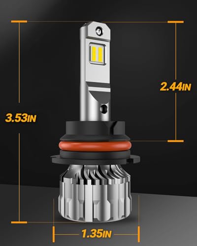 9004 Bulbs 70000LM Brighter (Cool White / 9004)
