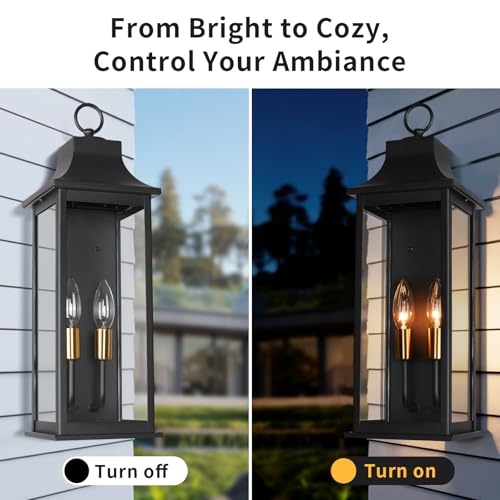 2PK 20" Exterior Coach Light Wall Mount (20 inch - 2 PK)
