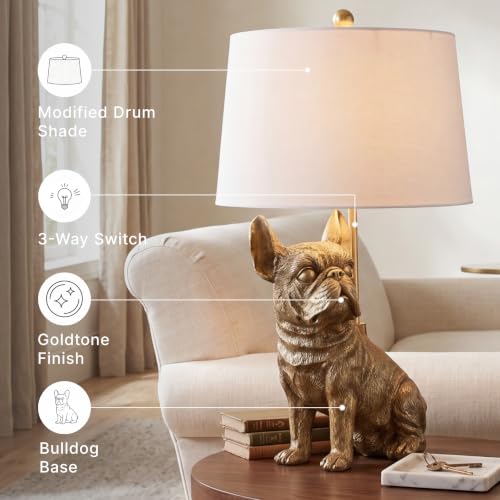 French Bulldog Animal Lamp (Gold / Table Lamp)