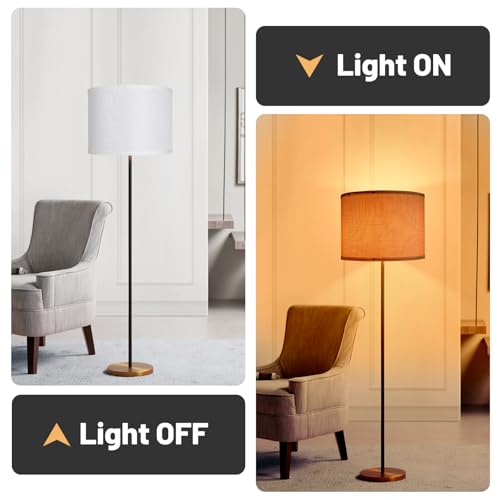 White Lamp Shades Set of 2 (White Linen)