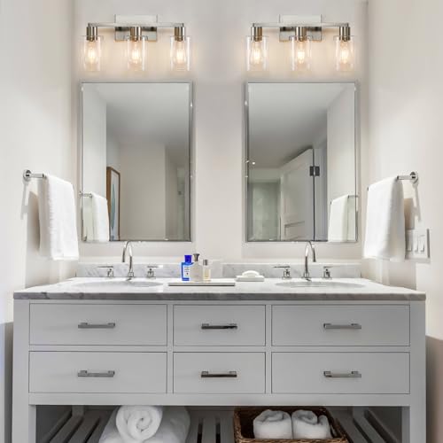 3 Light Vanity Lights (Brushed Nickel / 3 LIGHT)